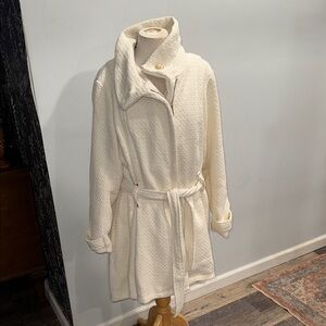 Steve Madden Ivory Textured Jacket